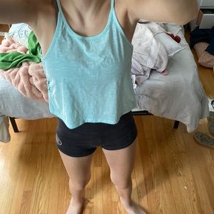 light blue tank top in size small